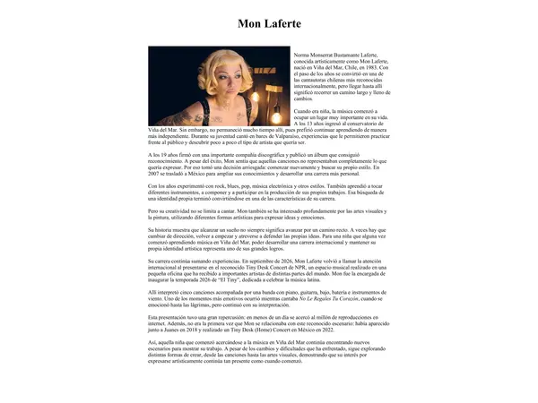 12 Biografía artistas y futbolistas