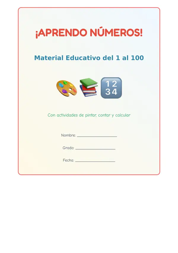 aprendiendo los números 