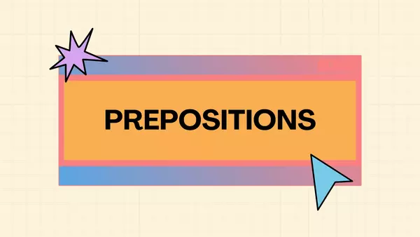 PREPOSITIONS | profe.social