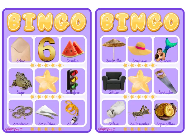 Bingo consonante S
