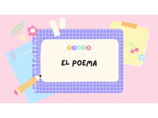 Clase el Poema