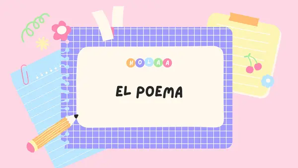 Clase el Poema