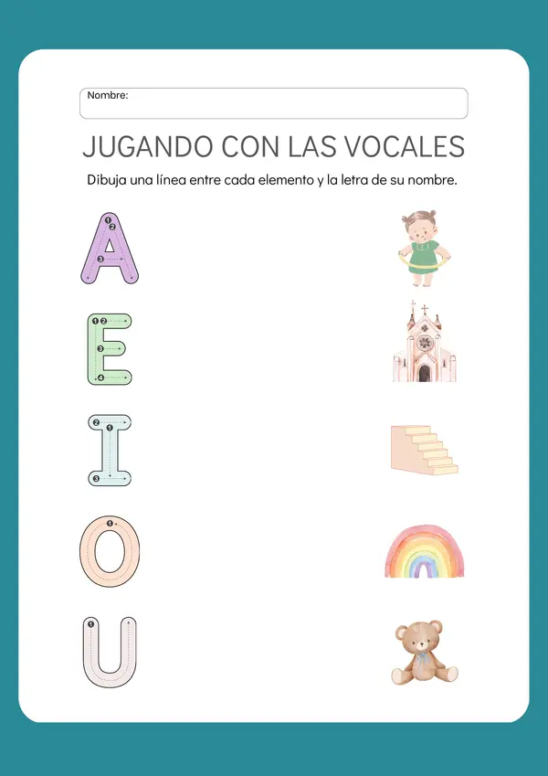 Jugando con las vocales 🔤🎈