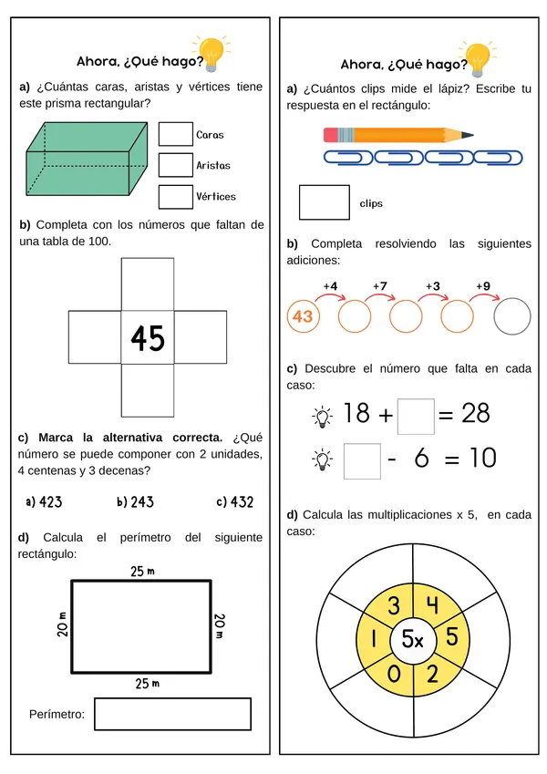 DESAFÍOS MATEMÁTICOS