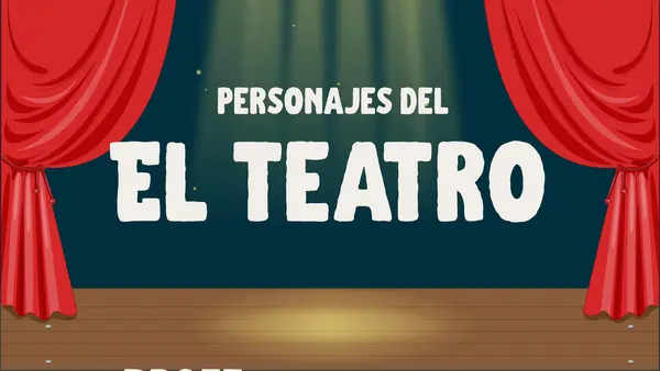 personajes en el teatro