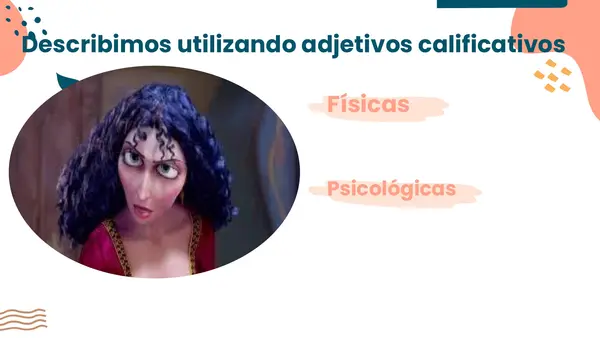 Descripción de personajes"
