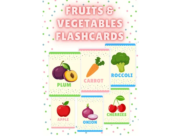 Fruits and vegetables Flashcards