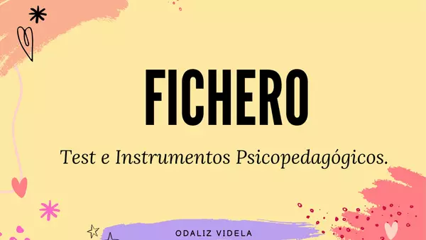 FICHERO DE INSTRUMENTOS Y TEST