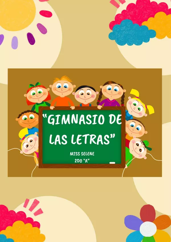 "GIMNASIO DE LAS LETRAS" (CAJA INTERACTIVA)