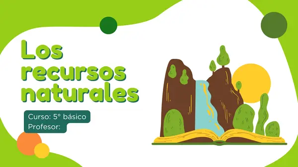 Los recursos renovables y no renovables (5° básico)