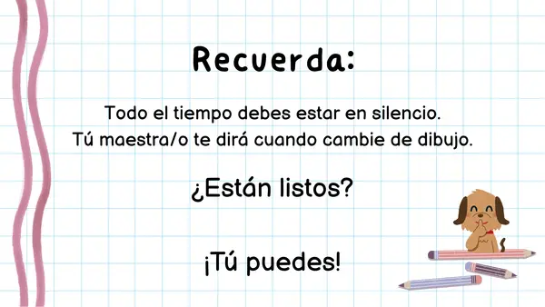 Dictado silencioso consonantes M y P