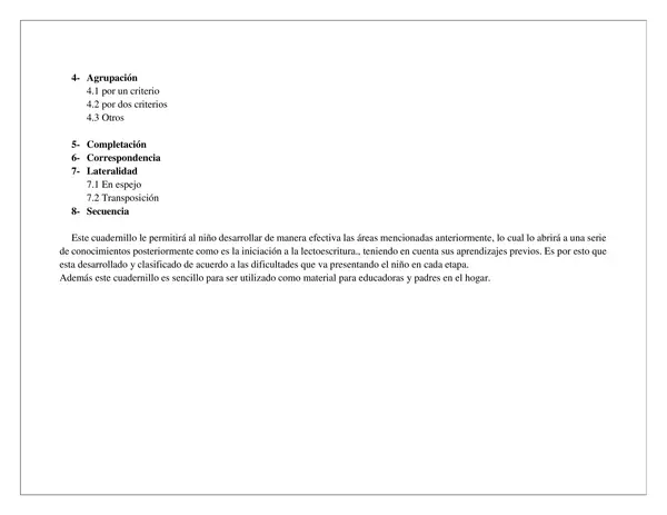 CUADERNILLO DE APRESTO