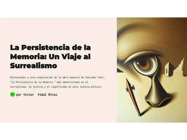La persistencia de la memoria - Salvador Dalí