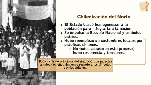 Efectos de la incorporación del Norte Grande a Chile | Primero Medio
