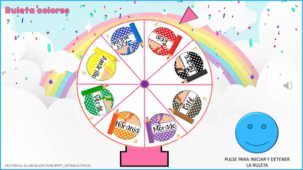 RULETA COLORES