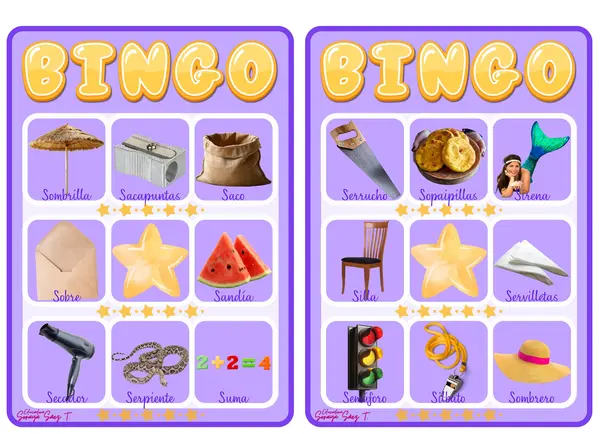 Bingo consonante S