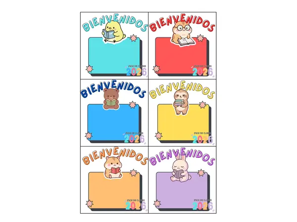 Regreso a clases 2026 - Animales 