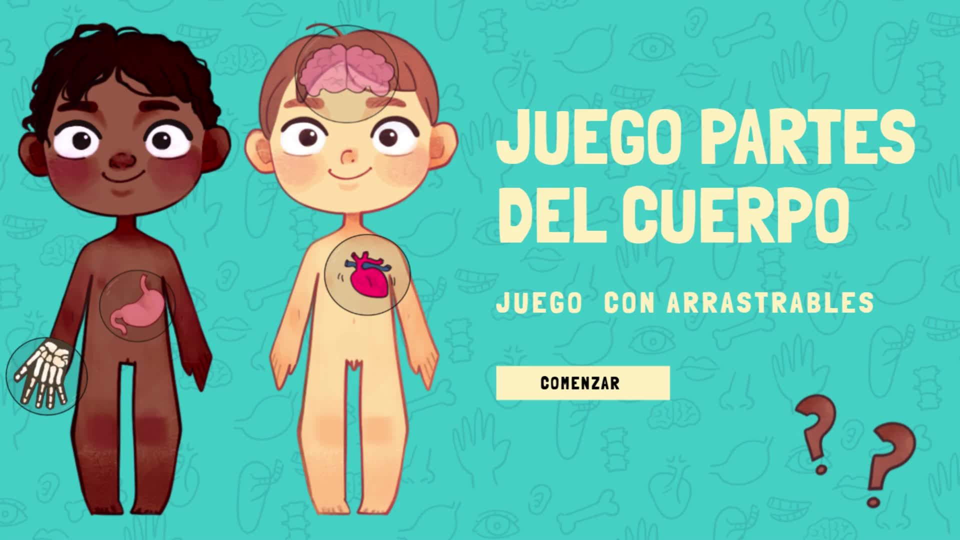 Juego partes del cuerpo