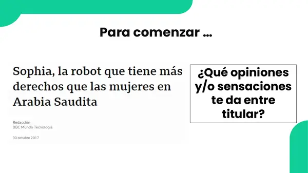 Los robots