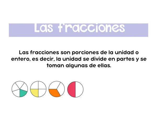 Las fracciones 