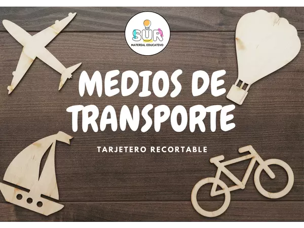 Flashcards means of transport - tarjetero medios de transporte