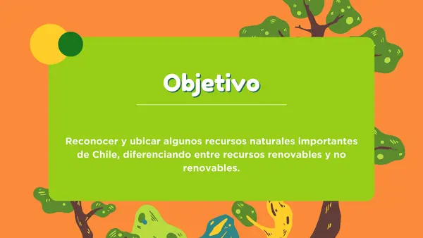 Los recursos renovables y no renovables (5° básico)