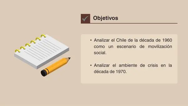 Presentación La sociedad chilena en movimiento II° medio