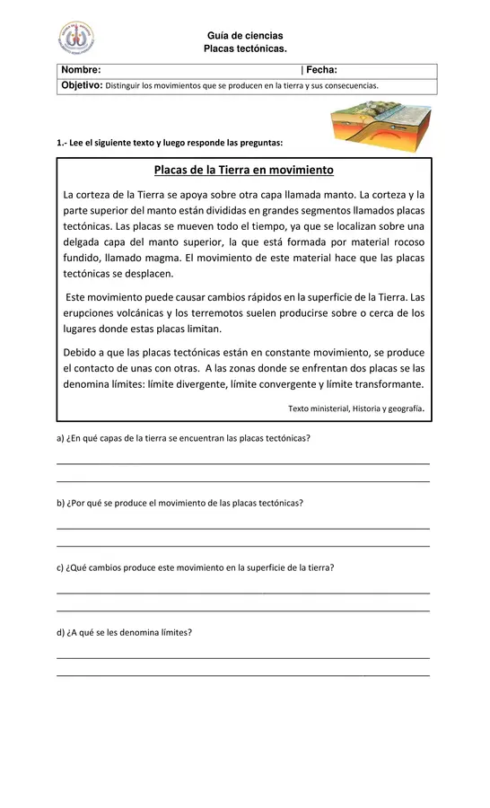Placas tectónicas