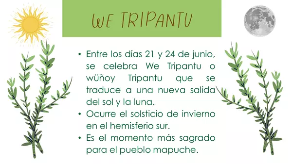 We tripantu - Celebración 24 de Junio
