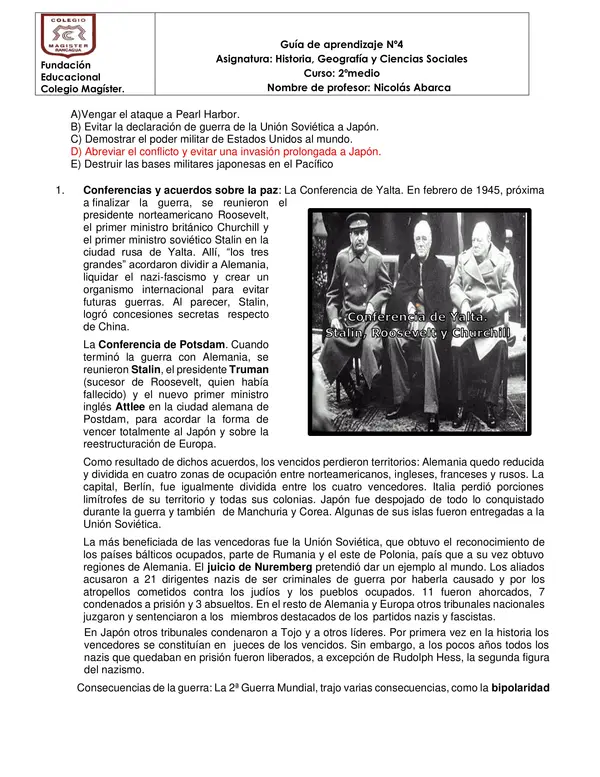 Segunda Guerra Mundial