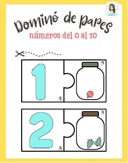 Dominó de números hasta 10