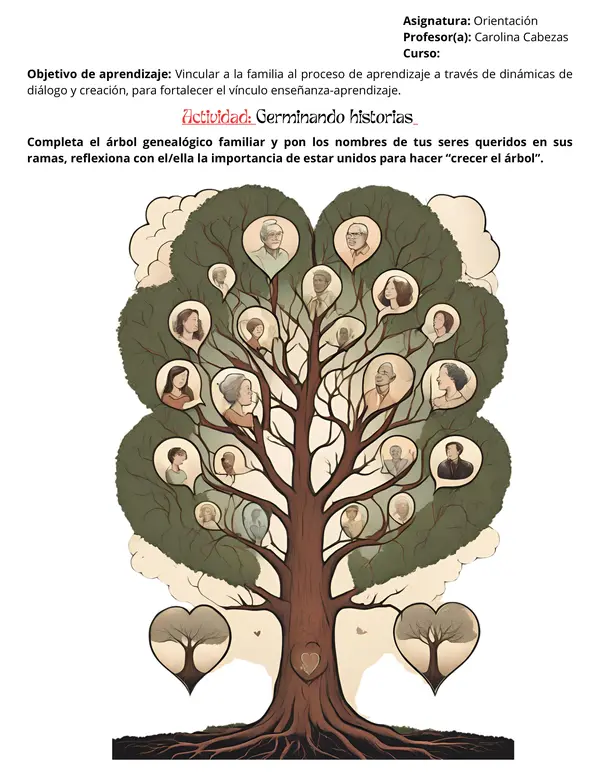 Raíces y Relatos: Taller de Árbol Genealógico y Narrativa Familiar