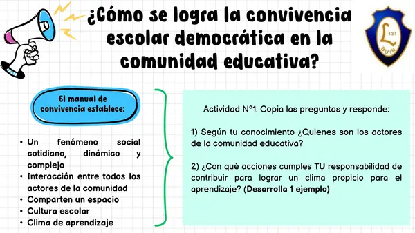 Comunidad educativa 