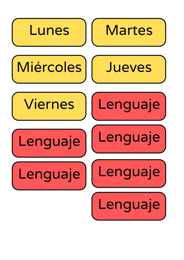 HORARIO ESCOLAR EDITABLE