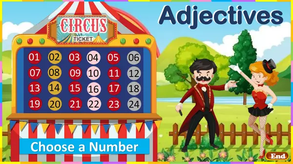 Circus of Adjectives (Challenge)