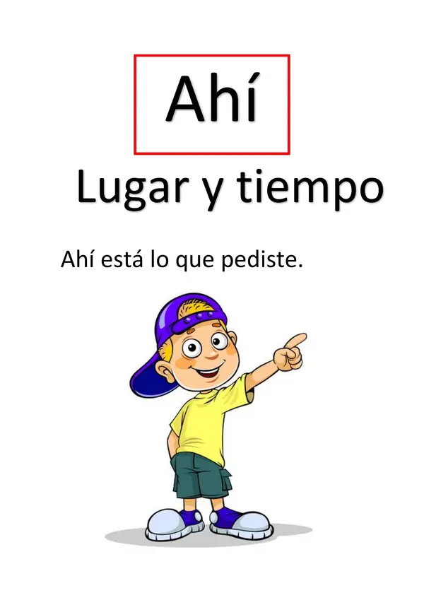 Carteles para reforzar ¡Ay!, hay y ahí. 