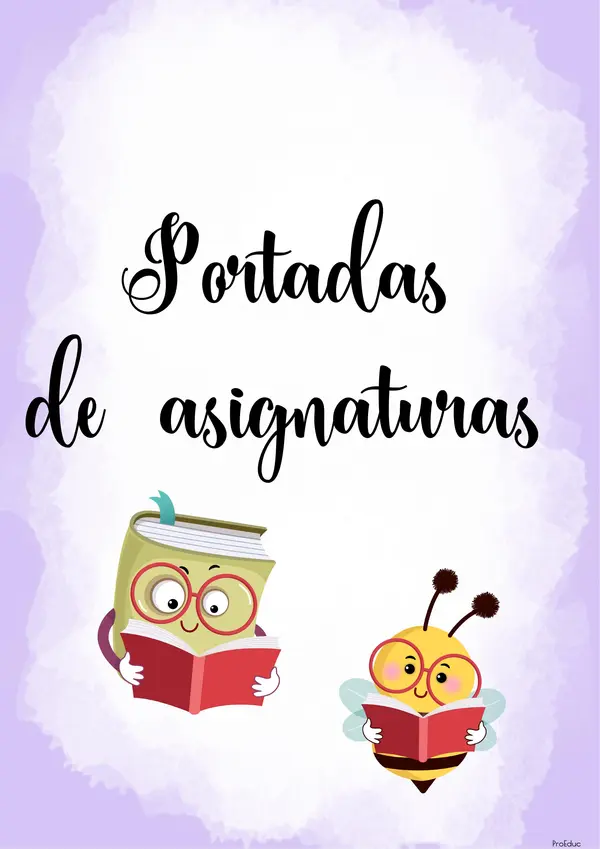 Portadas de asignaturas