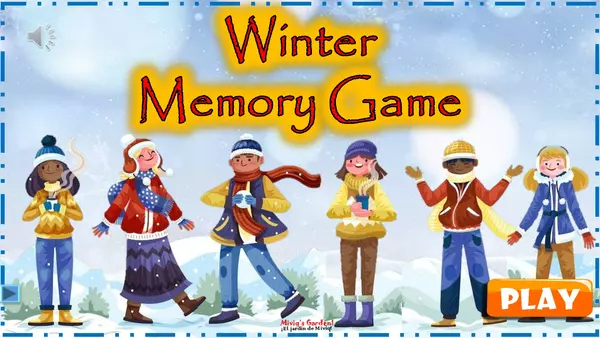 Winter Memory Game