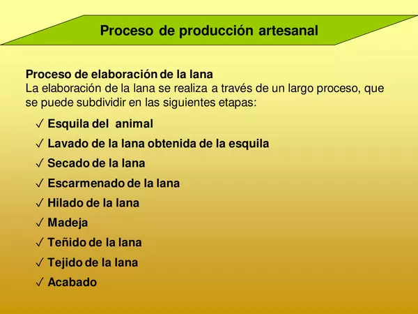 Presentacion E. Tecnologica, OCTAVO Basico, PROCESOS PRODUCTIVOS