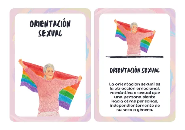 Tarjetas sobre Orientación sexual