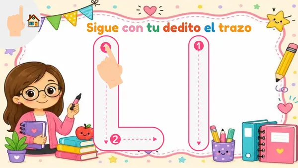 ppt letra L
