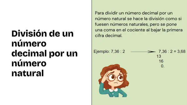 Divisiones de decimales
