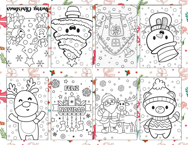 Libro para colorear: Navidad