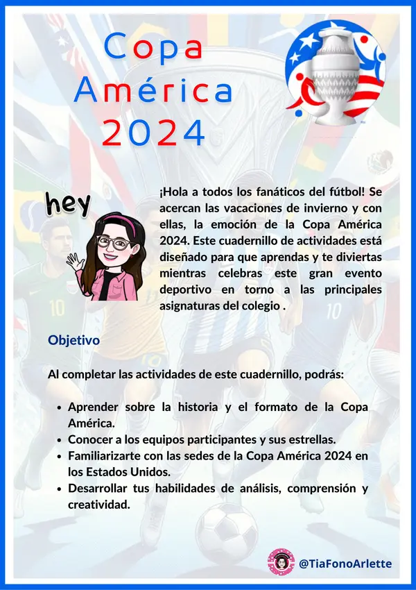 Cuadernillo Copa América 2024