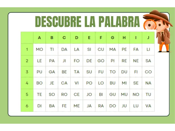 Descubre la palabra oculta