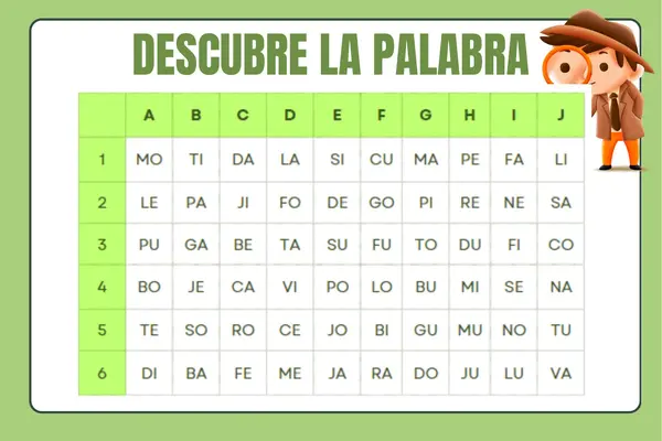 Descubre la palabra oculta