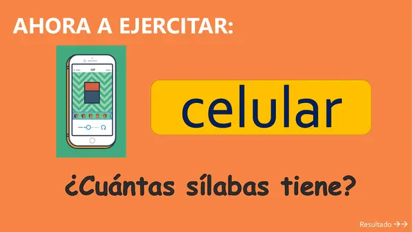 segmentación silábica