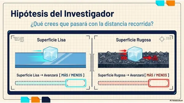 Clase 6: Fuerza de Roce | Diapositivas Ciencias 4° Básico