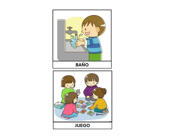 Agenda visual rutina
