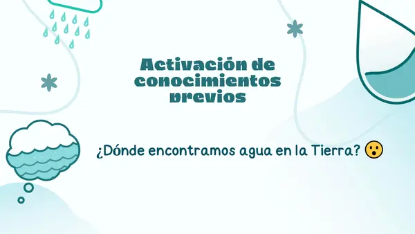 Distribución del agua en la Tierra 🌎